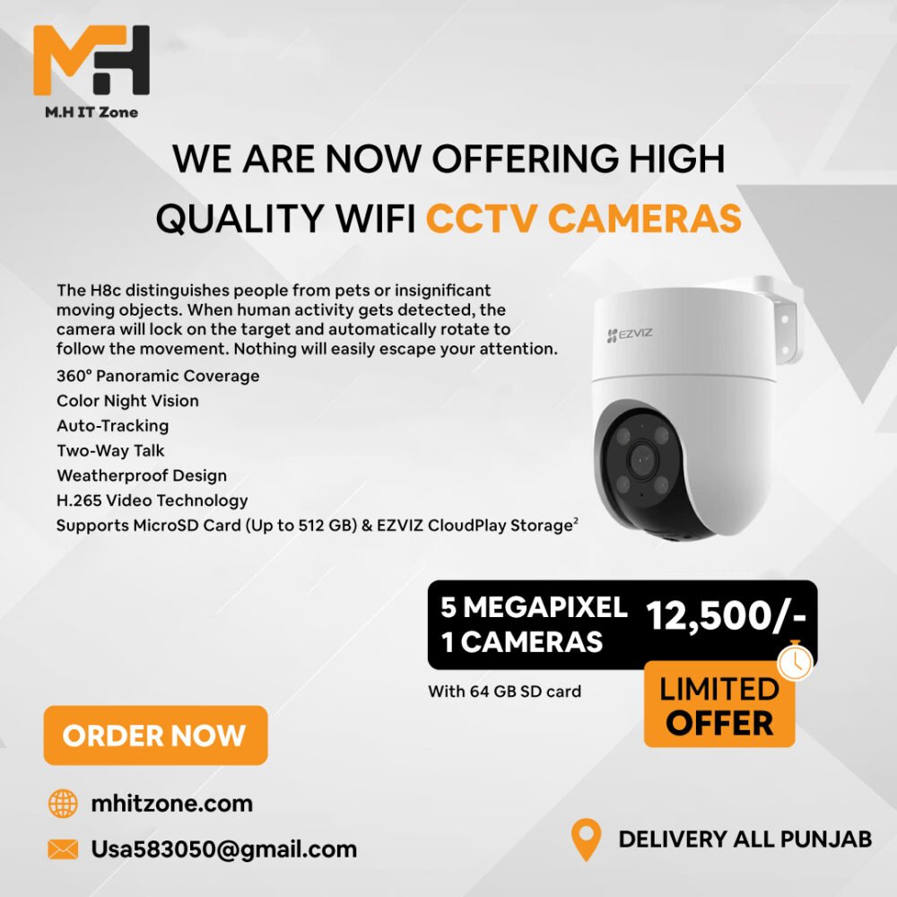 WIFI Camera outdoor 360 H8c 5mp