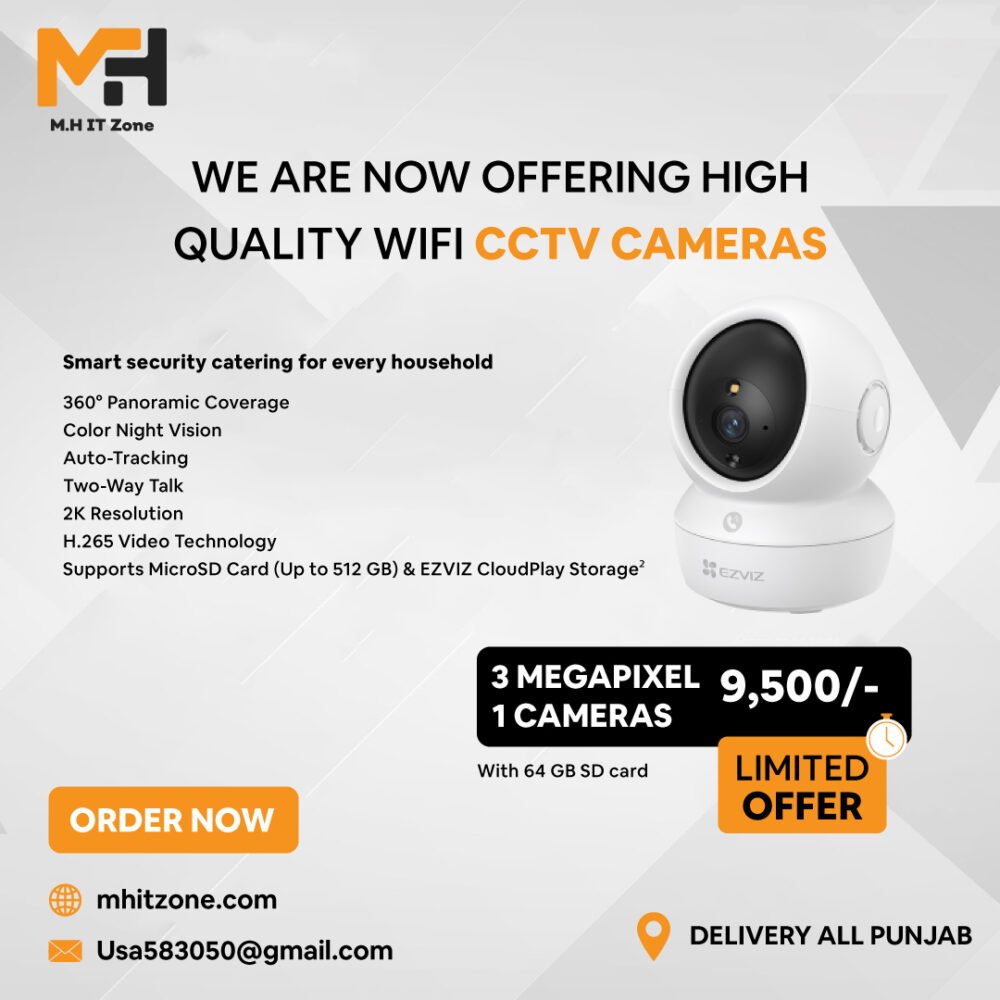 WIFI Camera indoor 360 H6c 3mp