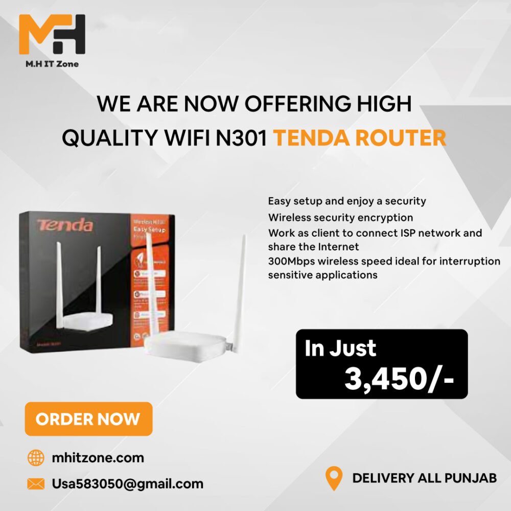 Tenda wifi router Series ‎N301